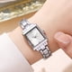 thumbnail image 1 of Reloj De Pulsera De Acero Inoxidable Para Mujer, Con Diamantes De Imitación, Elegante, Resistente Al Agua, 30 M, Uso Diario, 1 of 7