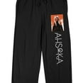 thumbnail image 2 of Ahsoka Disney+ Ahsoka On Orange Background Men's Black Sleep Pajama Pants-XL, 2 of 5