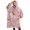 Cavalier King Charles, variant on Oversized Wearable Blanket Hoodie,Border Collie Dogs with Pioneer Flower Sherpa Blanket Hoodie with Super Pockets,Super Warm Fuzzy Pullover for Women & Men