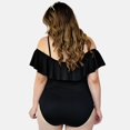 thumbnail image 3 of Traje de baño completo talla extra, modelo 7505 (Negro) negro 38 Roman Fashion Traje de baño 7505, 3 of 6