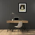 thumbnail image 3 of Vintage Apple Collection 25x32 Black Ornate Wood Framed with Double Matting Museum Art Print Titled - Figaro Illustre, 3 of 4