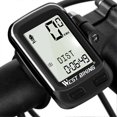 thumbnail image 1 of ZHAOCHENG Computadora para bicicleta inalámbrica, resistente al agua, odómetro, velocímetro, activación automática, computadora para ciclismo con 22 funciones, pantalla LCD A/B con retroiluminación y, 1 of 4