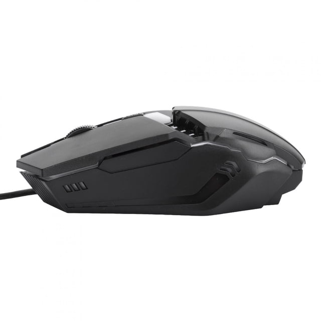 Souris Filaire Portable 1600DPI, Souris d'Ordinateur USB, avec 4 Touches DPI Réglables pour PC Ordinateur Portable Accessoire