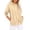 Beige, variant on Fleece Hoodie for Women Ghalytn Pullover Sweatshirt - Casual Loose Fit Top with Pockets