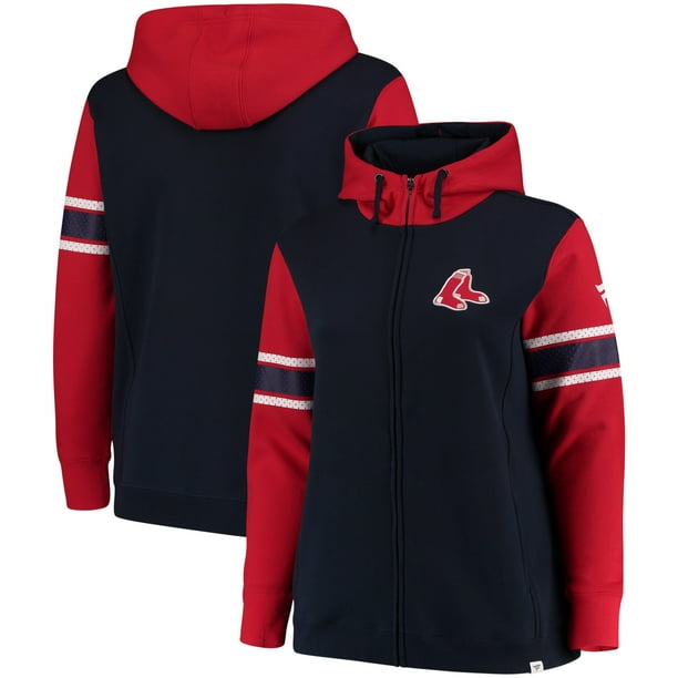 Boston Red Sox Fanatics Branded Women's Plus Size Iconic Fleece Full