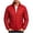 Red, variant on Men Stand Collar Puffer Jacket Full Zip Packable Quilted Outerwear Zipper Side Pockets Warm Casual Coat for Daily Commute Travel Camping Cold Weather Outdoor Wear Gray XL