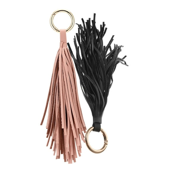 Zehuanyu 2 Pcs Handmade Bag Charm Accessories Purse Tassel Charms Tote Pendant Key