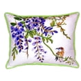 thumbnail image 2 of Betsy Drake HJ959 16 x 20 in. Wisteria & Bird Large Indoor & Outdoor Pillow, 2 of 4