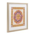 thumbnail image 2 of Stupell Industries Eclectic Pastel Sun Face with Border Birch Framed Print Under Glass, 13 x 13, by Two If By Sea Studios, 2 of 8