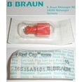 thumbnail image 1 of Bouchon Rouge Double Fonction Luer Lock Lot de 20 Stérile pour Connecteurs Mâles Ou Femelles Embouts de Seringues IV Ensembles Admin R2000B R2000, 1 of 4