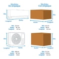 thumbnail image 4 of Aire Acondicionado Minisplit LG Inverter 12000 BTU's 115 V Mod. VC122C10 Sólo Frío, 4 of 5