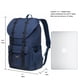 thumbnail image 2 of Mochila de viaje KAUKKO para computadora portátil 15.6 pulgadas EP5-18-blue, 2 of 5