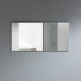 thumbnail image 2 of Eviva Sax 60 in. Polished Chrome Framed Bathroom Wall Mirror, 2 of 5