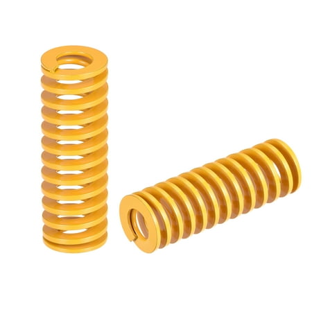 

Die Spring 18mm OD 50mm Long 2 Pack Stamping Light Load Compression Yellow
