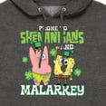 thumbnail image 3 of SpongeBob SquarePants - Prone To Shenanigans And Malarkey - Men's Pullover Hooded Fleece Sweatshirt, 3 of 6