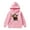 Pink, variant on WOYY Toddler Boys Casual Hoodie Cow Print Long Sleeve Pullover Hooded Sweatshirt for Kids