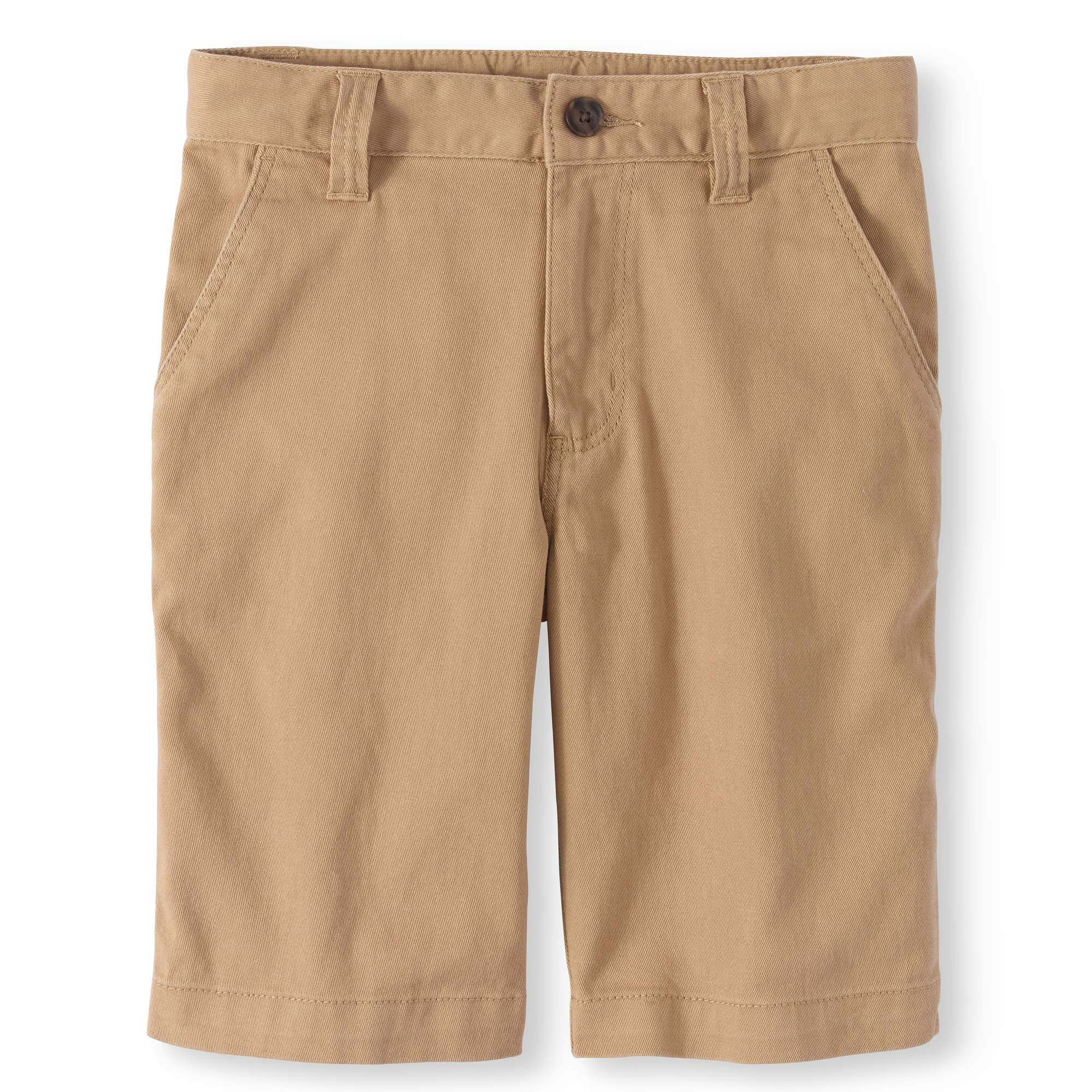 Wonder Nation Casual Flat Front Shorts (Little Boys & Big Boys
