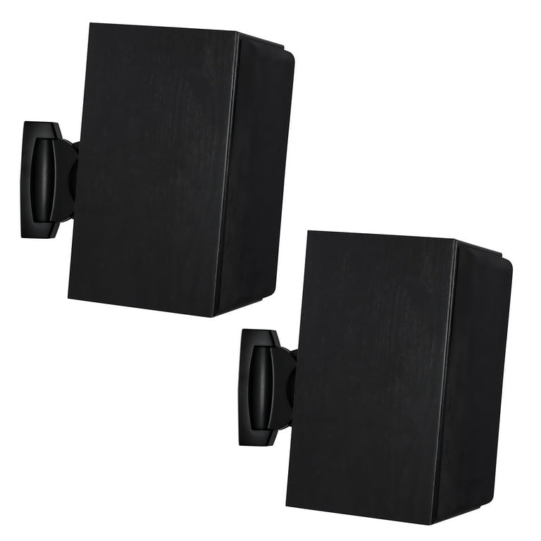 Mount It Heavy Duty Universal Adjustable Design Wall Speaker Mount Set of 2