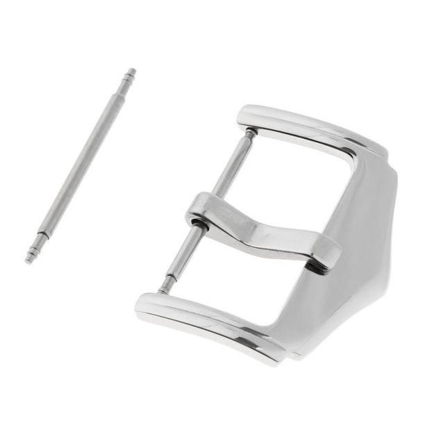 Hebilla de repuesto para reloj de 16 mm a 22 mm, cierre de correa de acero inoxidable. 18mm