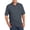 BLACKENED PEARL, variant on by DXL Big and Tall Men's Pocket Pique Polo Shirt, Black, 3XLT