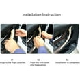 thumbnail image 5 of JM Cubierta de manija de puerta de 2 piezas (beige), compatible con cubiertas de manija de puerta del lado del conductor y del pasajero de la serie 3/4 de BMW (apto para BMW 320i, 328i, 330i, 335i F30/F31 y 428i, 435i F32/F36) JM, 5 of 5