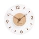 thumbnail image 2 of Reloj de pared acrílico moderno, silencioso, redondo, para colgar en la pared, reloj decorativo para 14 pulgadas, 2 of 7