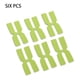 thumbnail image 4 of Sonducket Barra de equilibrio de raqueta de tenis de 6 piezas, tiras ponderadas de silicona en forma de H de bádminton portátil, equilibrador Tenis Verde, 4 of 6