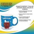 thumbnail image 7 of Peanuts Snoopy "Chillin" Ceramic Mug | Holds 20 Ounces, 7 of 7