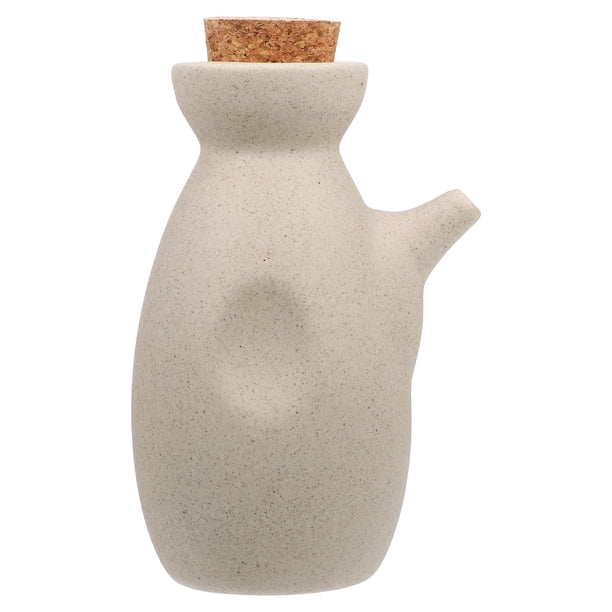 ColoMX Botella de almacenamiento de condimento de cocina Dispensador de escritorio de escritorio Botella de almacenamiento de aceite de dispensación de aceite
