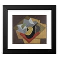thumbnail image 2 of Juan Gris 23x20 Black Modern Framed Museum Art Print Titled - La Mandoline Noire (1926), 2 of 5