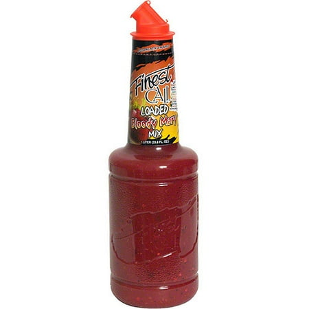 Finest Call Loaded Bloody Mary Mix, 33 oz (Pack of 6)