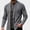 Gray, variant on Babcutegg Mens Open Front Cardigan Sweater Shawl Collar Long Sleeve Lightweight Warm Knitted Sweaters Size 2XL