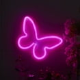 thumbnail image 3 of Neon Sign,LED Neon Signs for Bedroom Wall Decor,Neon Lights Signs Battery Operated or USB Powered Lamp Decorations for Home Decor Birthday Gift Butterfly, 3 of 6