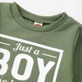 thumbnail image 5 of Xudanell Boys Clothing Sets Mamas Boy Letter Print Long Sleeve Sweatshirt Pullover Tops And Jogger Pants Cute Fall Winter Outfit, 5 of 6