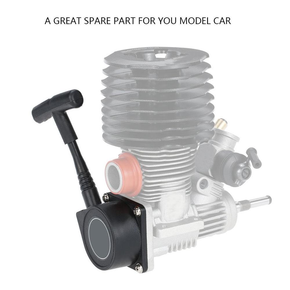 OTVIAP RC Engine Pull,RC 1:8 1:10 Nitro Car Front Part Pull Starter SH 18 and 21 Engine for HSP