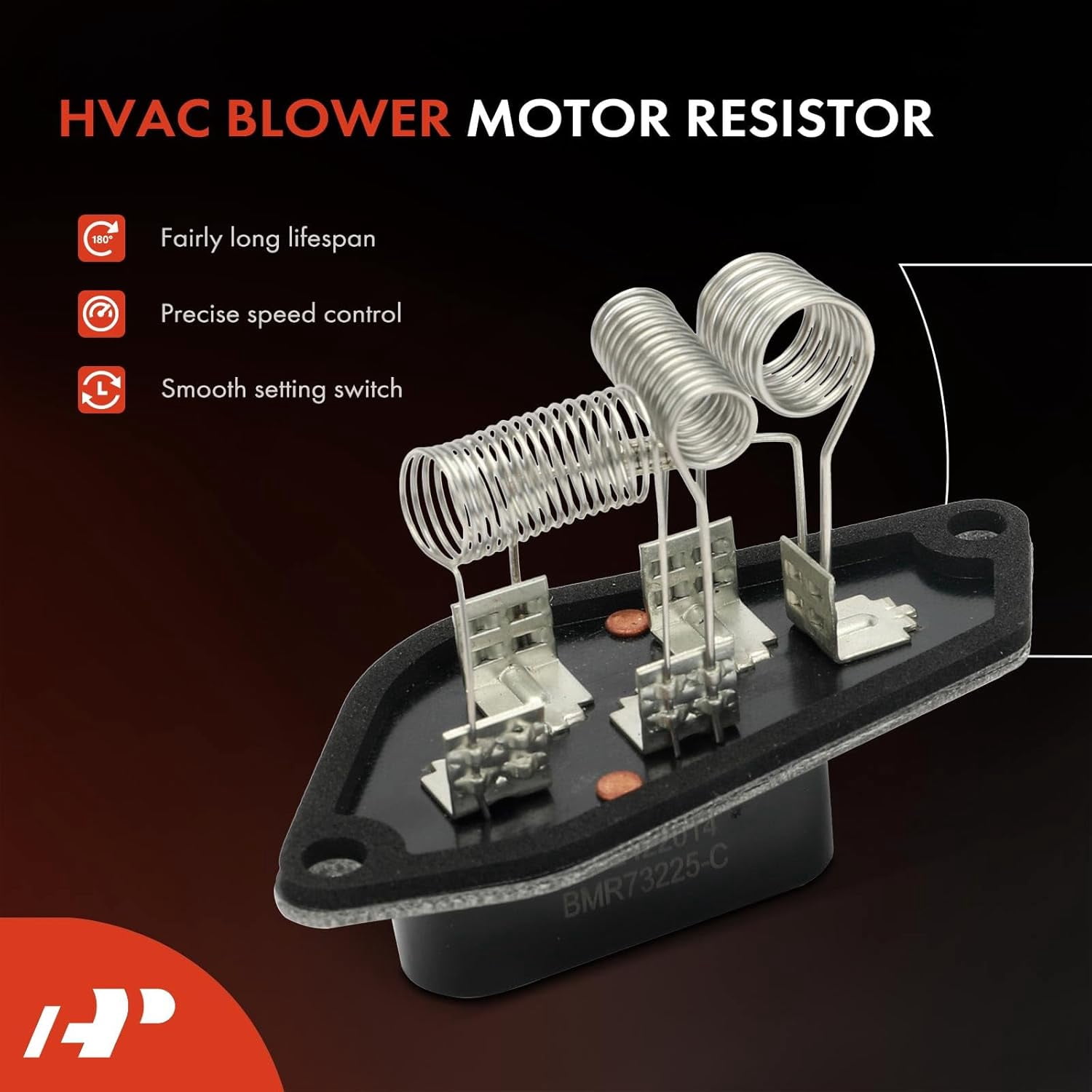 A-Premium HVAC Blower Motor Resistor Compatible with Saturn Vehicles - SC 1991-1992, SC1 1993-2002, SC2 1993-2002, SL 1991-2002, SL1 1991-2002, SL2 1991-2002, SW1 1993-1999, SW2 1993-2001