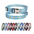 thumbnail image 3 of Pet Dog Chain Camouflage Ethnic Wind Fragmented Flowers Heat Transfer Sublimated Pet Lettering Collar (1.5 * 28-40cm) I01, 3 of 5