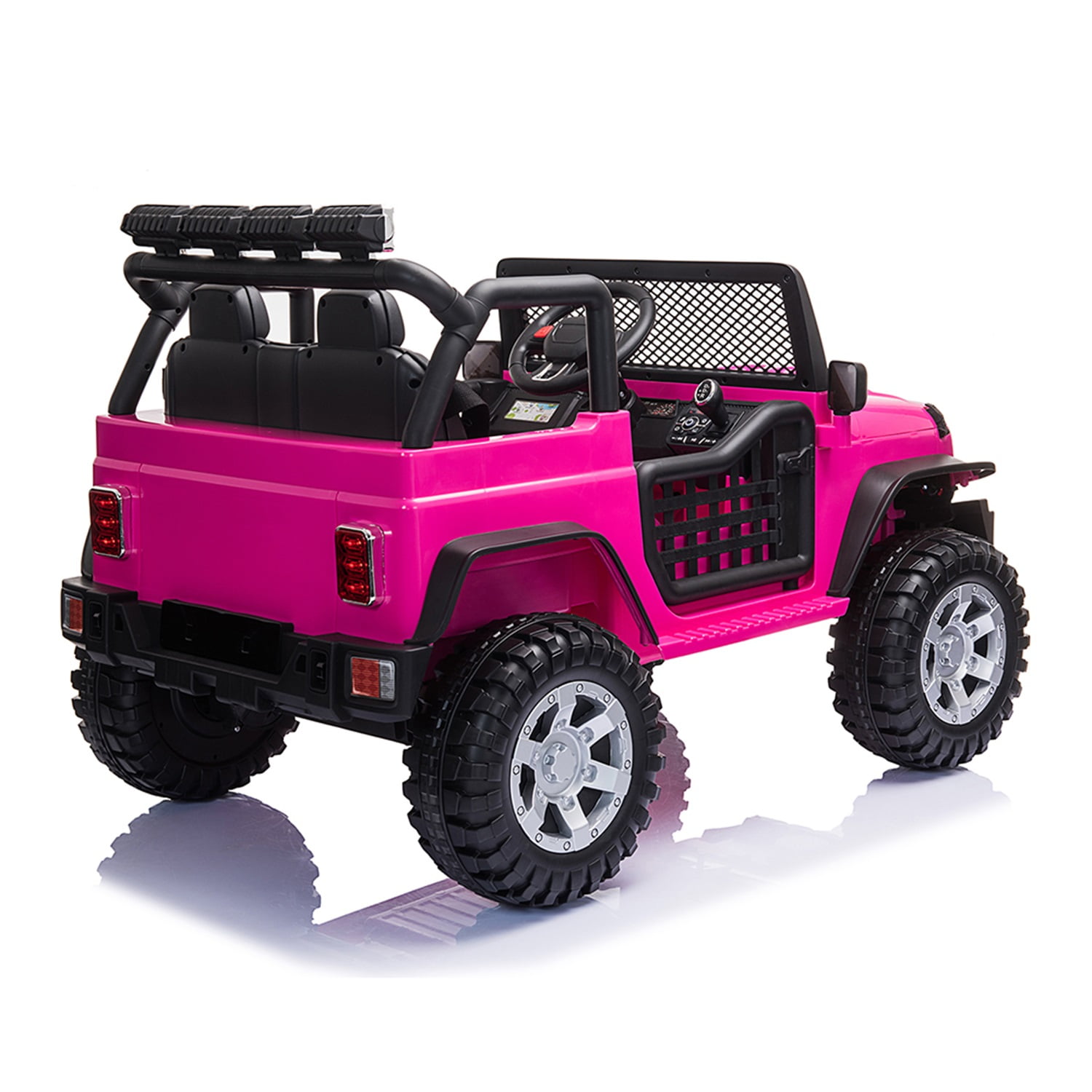 CIPACHO 12V Battery Powered Electric Car, 3 Speeds Kids Ride On Car for Kids 3-8 Years, SUV Toy Car with Remote Control RC, MP3, Pink CIPACHO 12V Battery Powered Electric Car, 3 Speeds Kids Ride On Car for Kids 3-8 Years, SUV Toy Car with Remote Control RC, MP3, Pink
