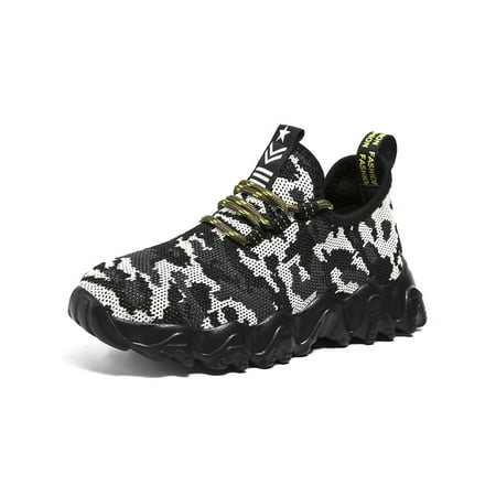 

Harsuny Kids Hiking Trekking Shoes Boys Outdoor Sneakers Breathable Lightweight Walking Running
