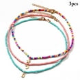 thumbnail image 2 of Bangcool Perle Collier Mignon Réglable 3PCS Élégant Pendentif Collier Bohème, 2 of 10