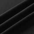 thumbnail image 5 of Liweisiy Men's Ice Silk Crewneck T-Shirts Muscle Slim Stretch Short Sleeve Solid Color Tees Summer Casual Outdoor Athletic Gym Tops Black 3XL, 5 of 5