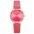 thumbnail image 1 of Reloj de cuarzo para mujer, relojes para mujer, estilo de moda, reloj de pulsera de cuarzo analógico de cuero de lujo, reloj de cuarzo para mujer., 1 of 3