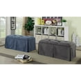 thumbnail image 6 of Furniture of America Bertrum II Rectangular Ottoman, 6 of 6