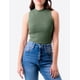 thumbnail image 1 of Blusa básica cuello alto Balam /Juvenil, 0087 (Verde militar) verde M Roman Fashion BL-BAL-0087-VERDE, 1 of 3