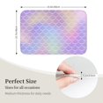 thumbnail image 4 of Pofeuu Fish Scale1 Print Hem Mat 40x60 - Multipurpose Doormat for Indoor & Outdoor Use - Welcome Your Guests with our Entrance Mat, 4 of 6