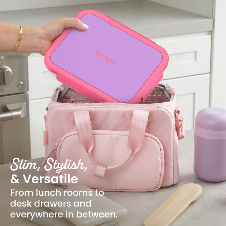 Bentgo Stainless Steel Lunch Box, 4.3-Cup, Purple photo 7