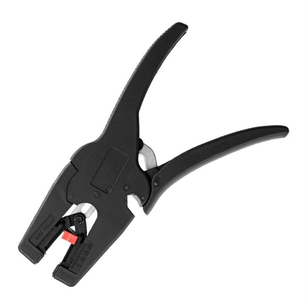Wire Stripper Tool Electrical Wire Stripper With Blade Plastic Pliers Length Limiter Shockproof Fiberglass Wire Strippers For Copper And Aluminum Wires