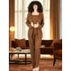 thumbnail image 4 of Conjunto Pijama 3 Piezas Pantalón Top Camison Mujer, 4 of 5