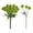 Green grass, variant on Dandelion Bouquet for Indoor Elegant Wedding Style 5 Piece Courtyard Door Display 5PCS,9.85 in,Green grass