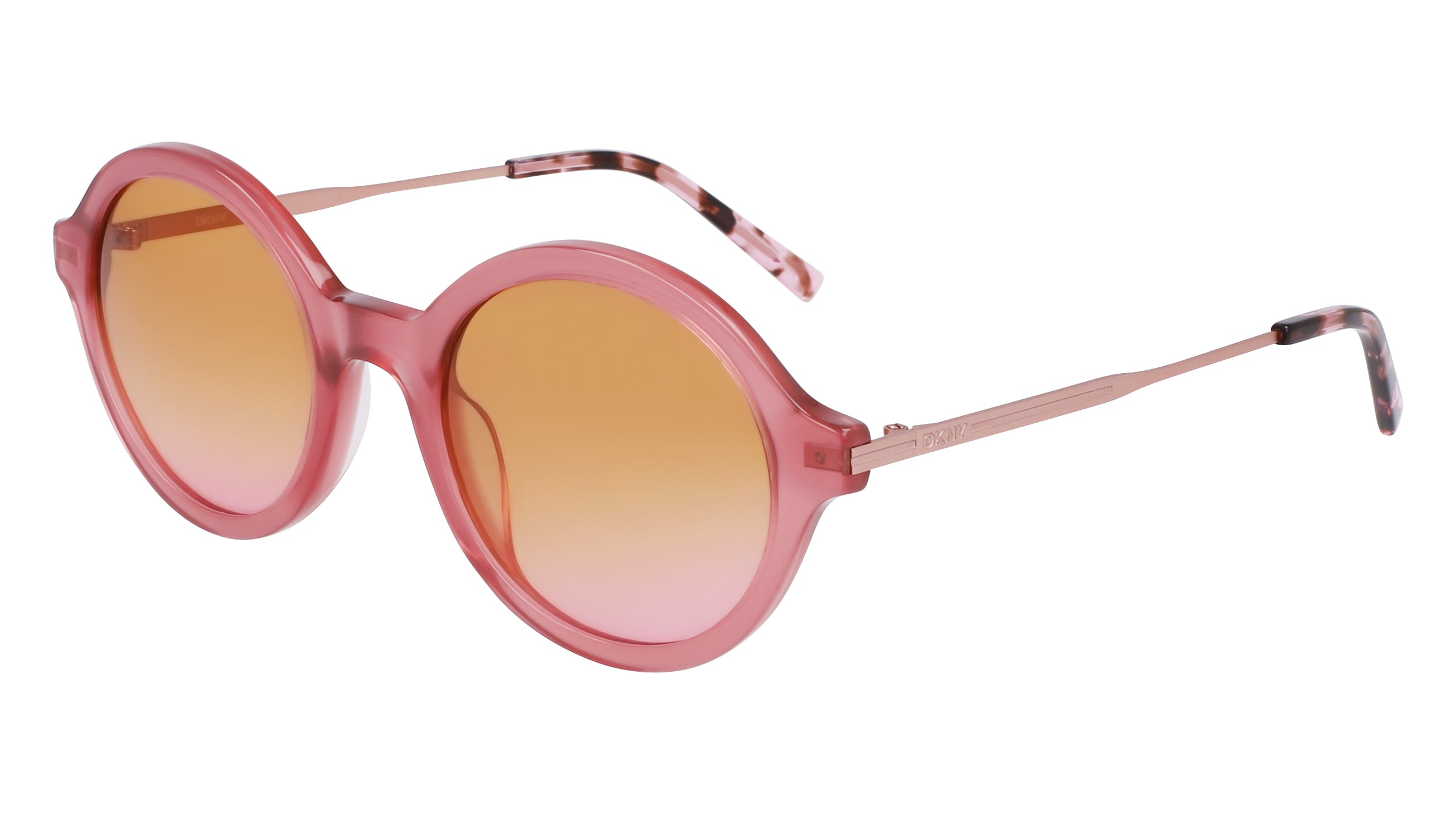 Occhiali Da Sole Donna DKNY DK528S 001 – Nero/Rosa, Lente 57 Mm
